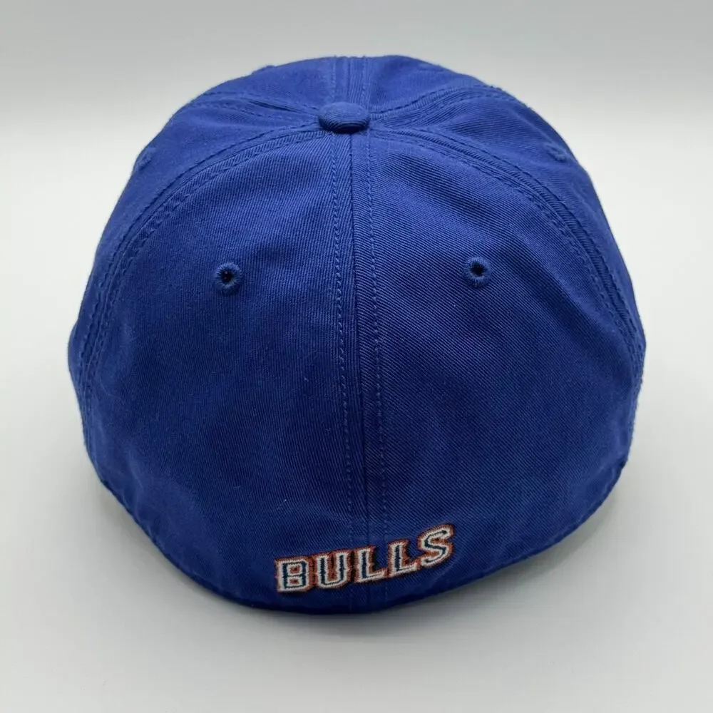 Durham Bulls 47 Brand Franchise Fitted Baseball Hat Cap Medium Blue Orange